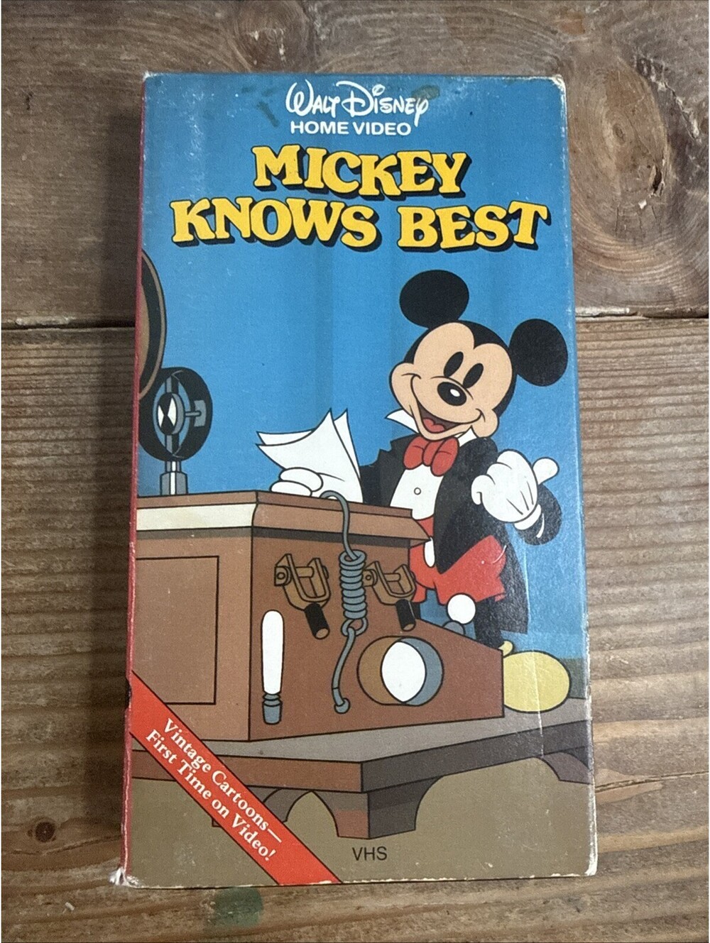 Mickey Knows Best (VHS, 1989, Walt Disney)